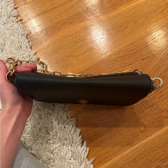 Tory Burch Black and Gold Crossbody - Picture 14 of 15